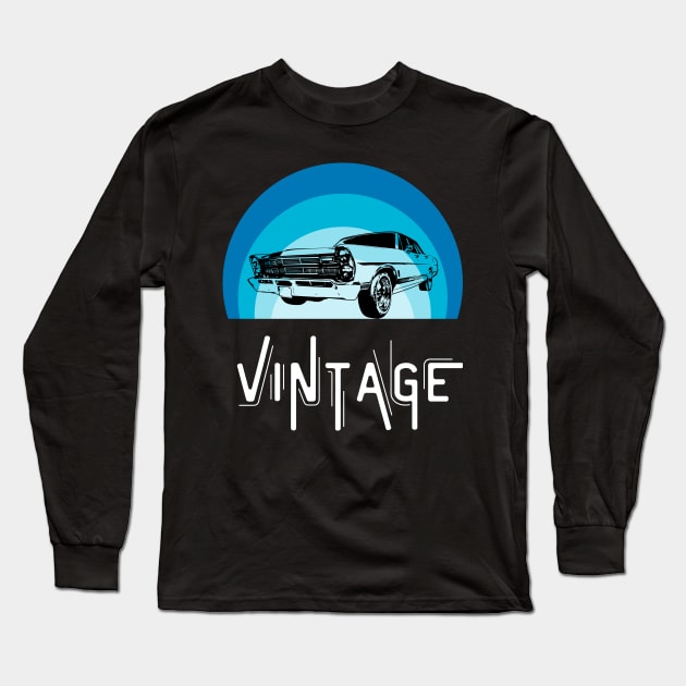 80s Car Long Sleeve T-Shirt by Xtian Dela ✅